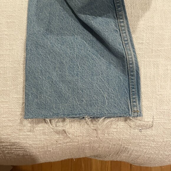 Zara Straight Leg Jeans - Light Denim - Picture 4 of 4